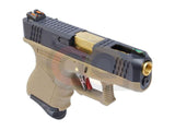 [WE] Custom SAI Style 26 T6 Airsoft GBB Pistol[SV Slide & GLD Barrel]