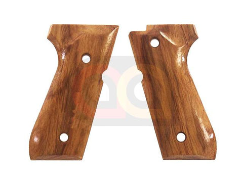 [Army Force] Genuine Pine wood Pistol Ggrip Cover[For Tokyo Marui M92F GBB]