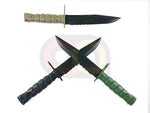 [CYMA][HY-018OD] M10 Dummy Rubber Knife with Sheath[OD]