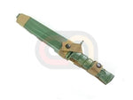 [CYMA][HY-018OD] M10 Dummy Rubber Knife with Sheath[OD]
