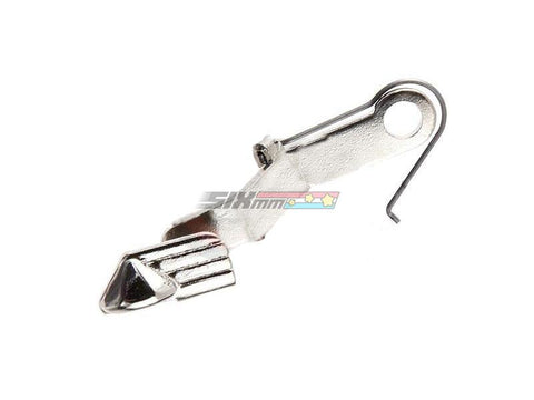 [Guns Modify] LW Type Extended Slide Stop for Tokyo Marui G Series[SV]