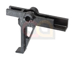 [Hephaestus] CNC Steel Flat Trigger[Type A][BLK][For GHK GBB M4]