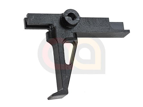 [Hephaestus] CNC Steel Flat Trigger[Type A][BLK][For GHK GBB M4]