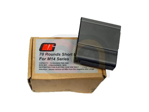 [MAG] M14 Short 70rds. Magazine Box set[For Tokyo Marui M14][4pcs/set]