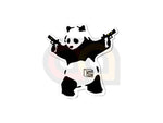 [Salient Arms International] SAI Akimbo Panda 3 Inch Die-Cut Sticker