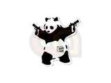 [Salient Arms International] SAI Akimbo Panda 3 Inch Die-Cut Sticker