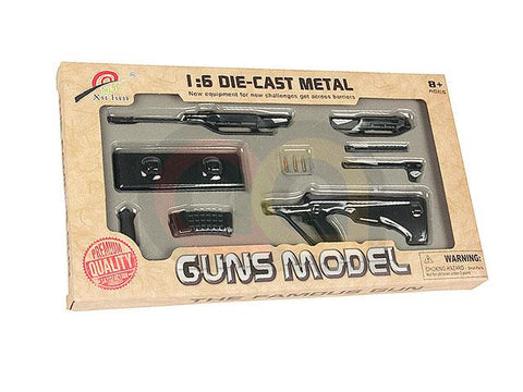 [ArmyForce] 1:6 Die- Cast Metal AUG Model Gun[BLK]