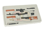 [ArmyForce] 1:6 Die- Cast Metal SVD Model Gun