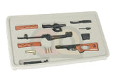 [ArmyForce] 1:6 Die- Cast Metal SVD Model Gun