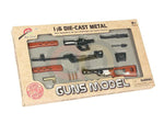 [ArmyForce] 1:6 Die- Cast Metal SVD Model Gun