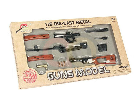 [ArmyForce] 1:6 Die- Cast Metal SVD Model Gun
