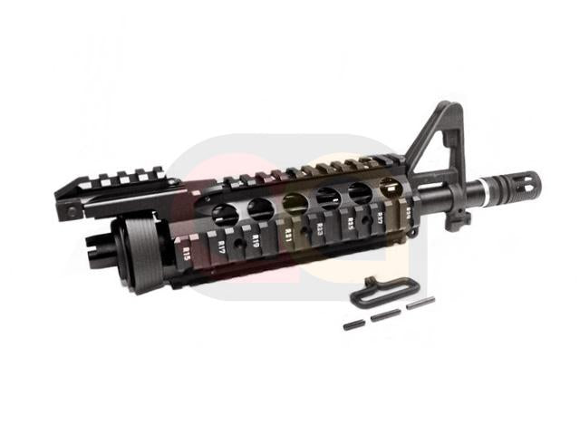 [E&C] M4 RIS2 Full Metal Front Kit Set[BLK] – Asiaairsoft