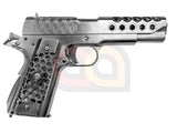 [WE-Tech] Hex Cut Signature 1911 Airsoft GBB Pistol[SV]