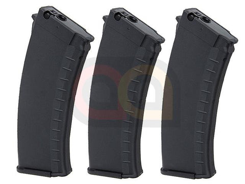 [KWA] AK74 AKR/ERG AEG Magazine[30/60rds][3pcs/Set][BLK]