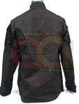 SWAT Airsoft Black BDU Uniform Set Shirt Pants S