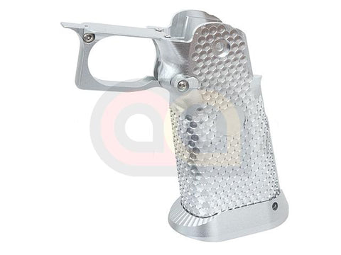 [KF Airsoft] CNC Aluminum Grip For Tokyo Marui Hi- Capa Series GBB[SV]