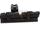 [AIM]Tactical AD Style QD Top Rail Extend 25.4/30mm Ring Mount[BLK]