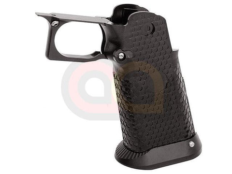 [KF Airsoft] CNC Aluminum Grip For Tokyo Marui Hi- Capa Series GBB[BLK]