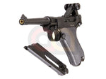 [KWC]Full Metal P08 Airsoft Pistol[4inch][CO2 Ver.]