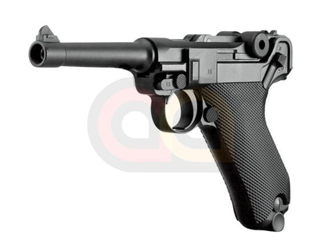 [KWC]Full Metal P08 Airsoft Pistol[4inch][CO2 Ver.]