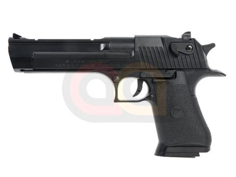 [WE-Tech] Full Metal Slide .50 GBB Desert Eagle Airsoft Gun[Cyber Gun Licensed[BLK]