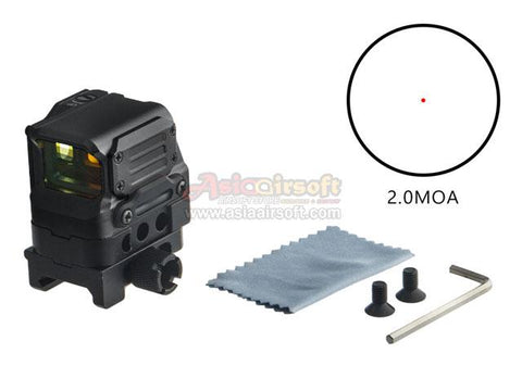 [Blackcat] Tactical FC1 2MOA Reflex Sight with Riser and Mount[BLK]