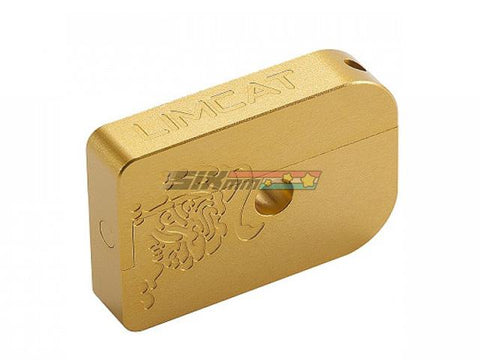 [AIP] CNC Limcat Puzzle Magazine Base for Marui Hicapa [Size S] [Gold]