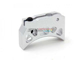 [AIP] Aluminum Trigger [Type K] for Marui Hi-capa [Short]  [Silver]