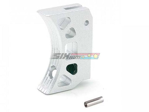 [AIP] Aluminum Trigger [Type K] for Marui Hi-capa [Short]  [Silver]