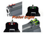 [AIP] ALUMINIUM  FRONT AND REAR SIGHT [FIBER] VERSION.2 FOR TM 5.1