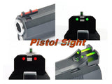 [AIP] ALUMINIUM  FRONT AND REAR SIGHT [FIBER] VERSION.2 FOR TM 5.1