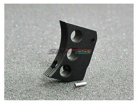 [AIP] Aluminum Trigger [Type E] for Marui Hicapa [Long] [Black]