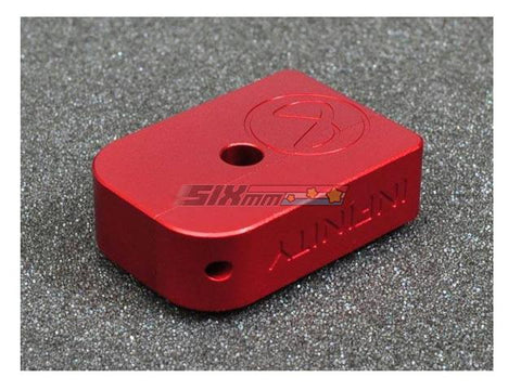 [AIP] CNC Infinity Puzzle Magazine Base for Marui Hi-Capa [Large] [Red]