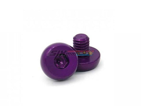 [AIP] 7075 Aluminum Grip Screws For TM 4.3/5.1 [Purple]