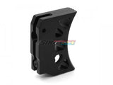 [AIP] Aluminum Trigger [Type J] for Marui Hicapa [Long] [BLK]