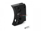 [AIP] Aluminum Trigger [Type J] for Marui Hicapa [Long] [BLK]