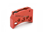 [AIP] Aluminum Trigger [Type J] for Marui Hicapa [Long] [Red]