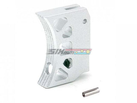 [AIP] Aluminum Trigger [Type J] for Marui Hicapa [Long] [Silver]