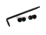 [AIP] Steel Grip Screws For Tokyo Marui 1911 GBB Series[Type 1][BLK]