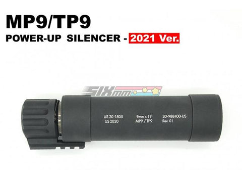 [Angry Gun] Dummy Power-Up Suppressor/Silencer[2021 Ver.][For KWA/KSC MP9 GBB Series]