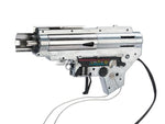 [APS] "Silver Edge" 8mm Bear Airsoft AEG Gearbox[Ver.2][Ambi Selector][Rear Wired]