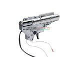[APS] "Silver Edge" 8mm Bear Airsoft AEG Gearbox[Ver.2][Ambi Selector][Rear Wired]
