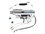 [APS] "Silver Edge" 8mm Bear Airsoft AEG Gearbox[Ver.2][Ambi Selector][Rear Wired]
