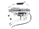[APS] "Silver Edge" 8mm Bear Airsoft AEG Gearbox[Ver.2][Ambi Selector][Rear Wired]