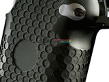 [Airsoft Surgeon] RWA Infinity CNC Aluminum Standard Logo Recess Grip Set[BLK]