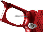 [Airsoft Surgeon] RWA Infinity CNC Aluminum Standard Logo Recess Grip Set[Red]