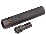 [Angry Gun] DASM-S Dummy Silencer W/ Muzzle Brake[For Noveske N4 Devgru Build][BLK]