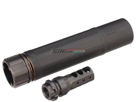 [Angry Gun] DASM-S Dummy Silencer W/ Muzzle Brake[For Noveske N4 Devgru Build][BLK]