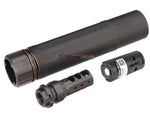 [Angry Gun] DASM-S Tracer Silencer W/ Muzzle Brake[For Noveske N4 Devgru Build][BLK]