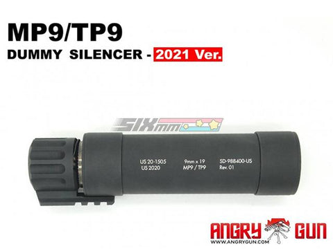 [Angry Gun] Dummy Suppressor/Silencer[2021 Ver.][For KWA/KSC MP9 GBB Series]